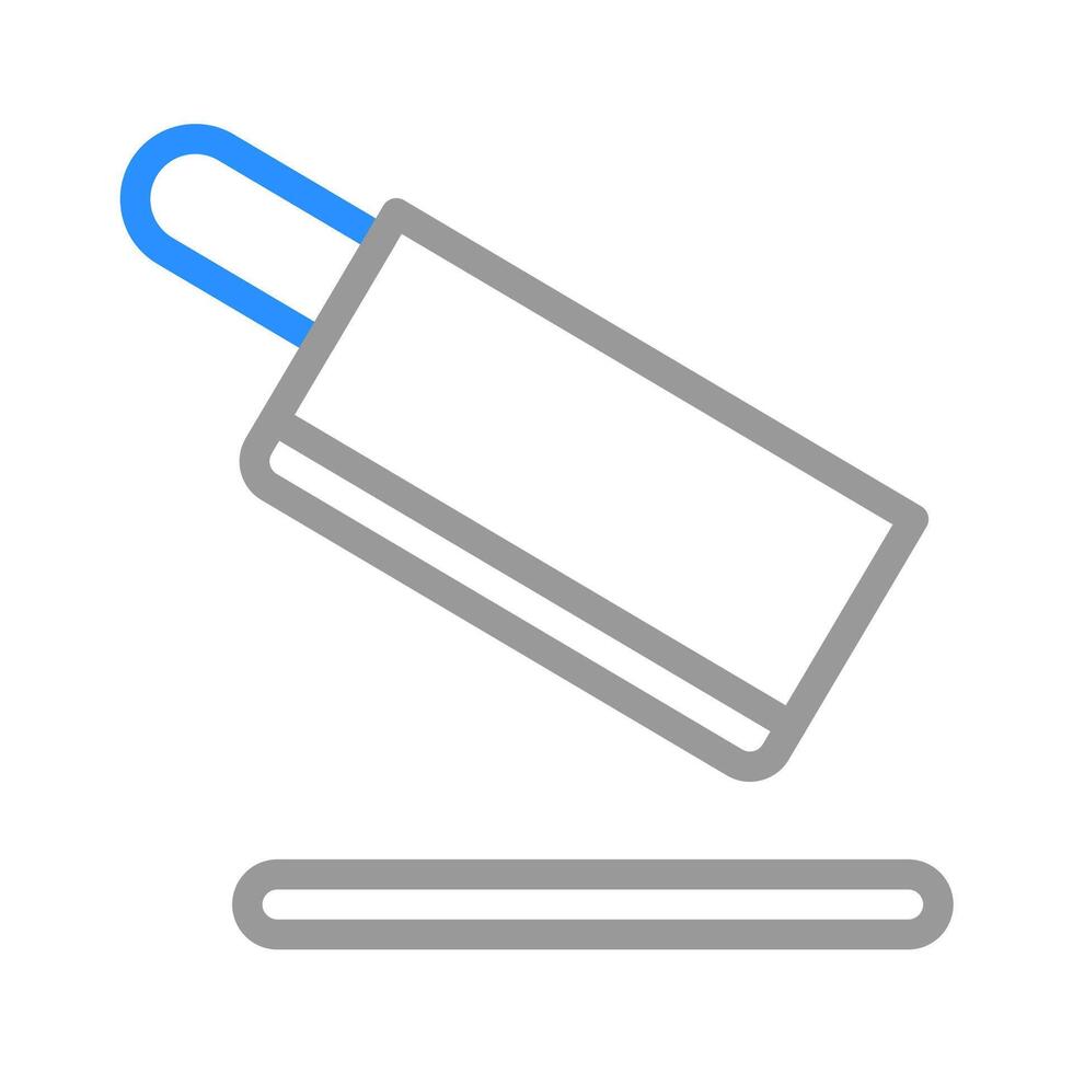 Meat cleaver icon. Concept of cooking, butchery, and food preparation. vector
