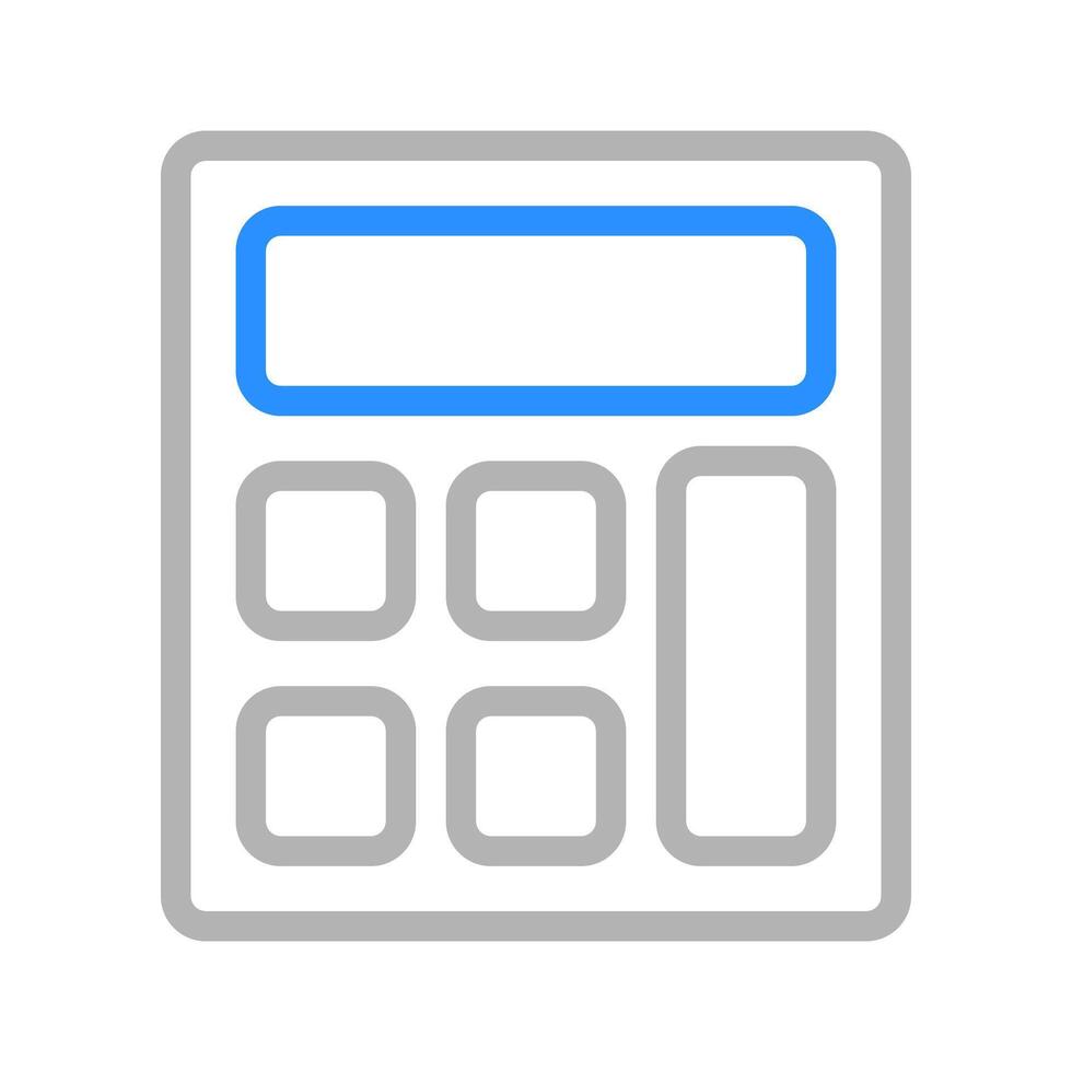 Calculator icon, accounting, and calculation concept. vector