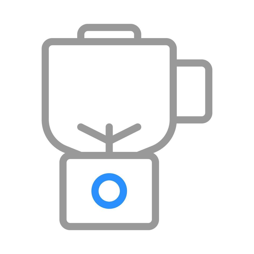 Blender icon for healthy lifestyle and nutrition. Concept of cooking, blending, and mixing. vector