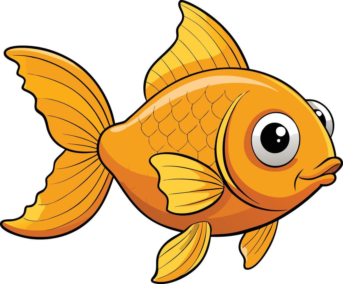 Goldfish The Ultimate Guide to Care vector