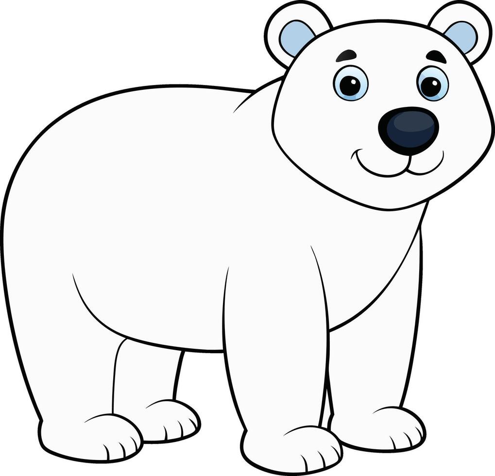Polar Bears The Majestic Giants of the Arctic vector