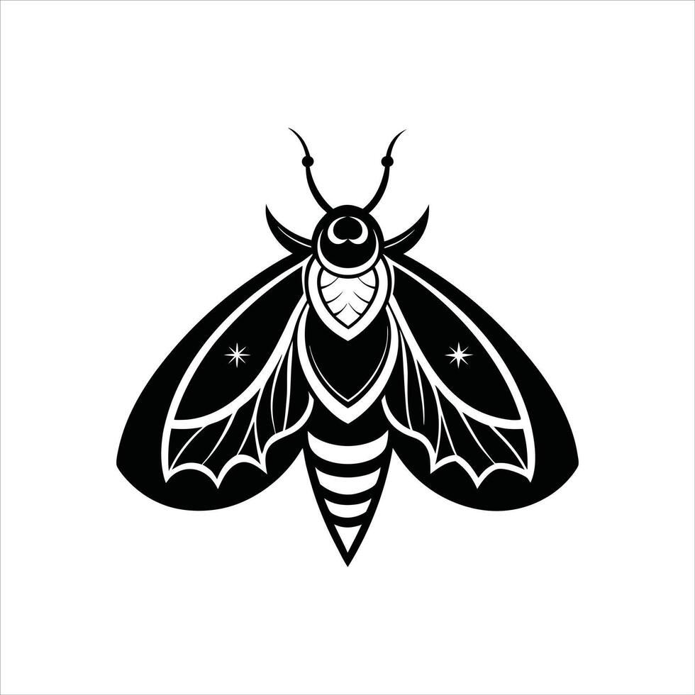Magical butterfly Clipart Illustrations vector