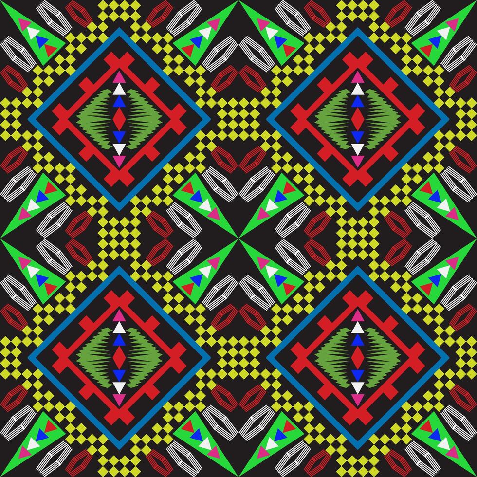Rug Motif Ethnic Geometry Graphic For Wrapping Paper Tribe Garment Wallpaper. vector