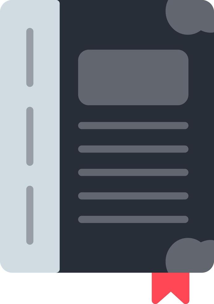 Book Flat Icon vector