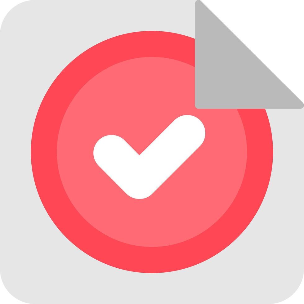 Page Flat Icon vector