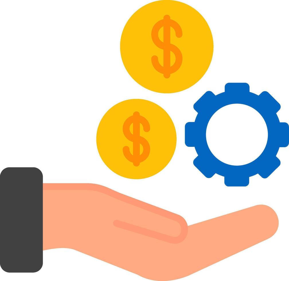 Support Flat Icon vector