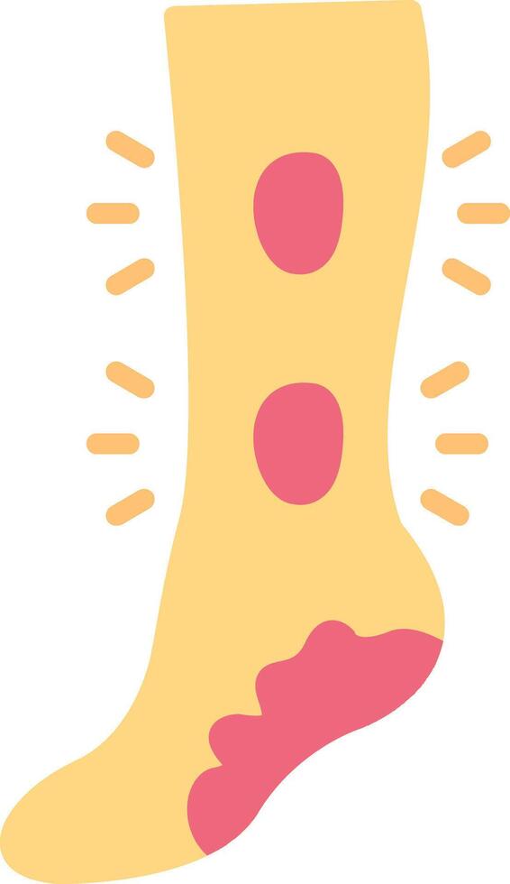 Ulcer Flat Icon vector