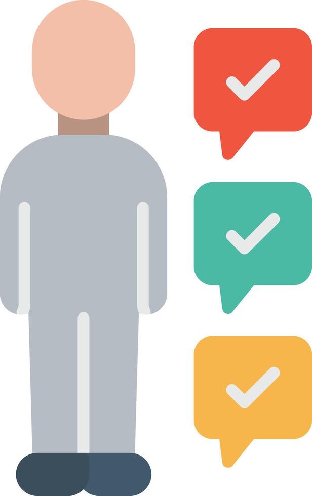 Competence Flat Icon vector