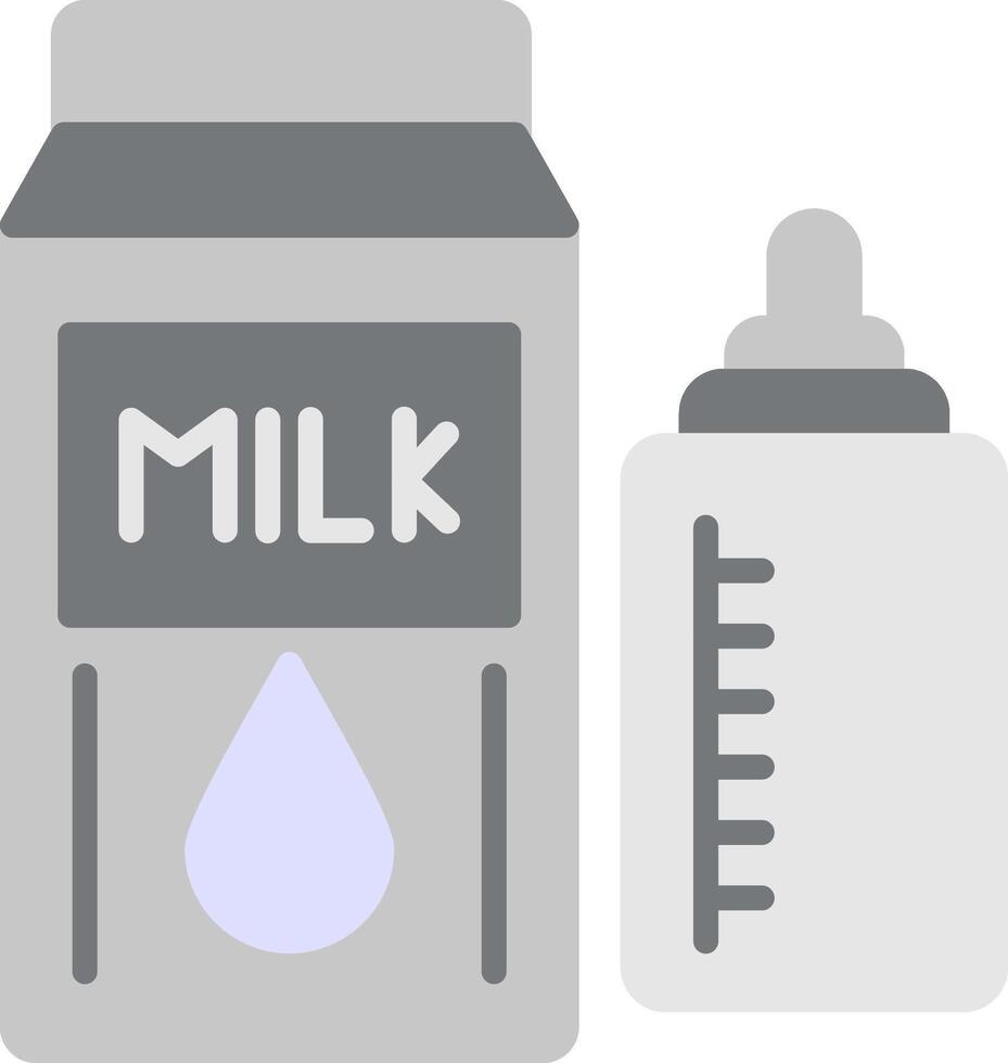Milk Flat Icon vector