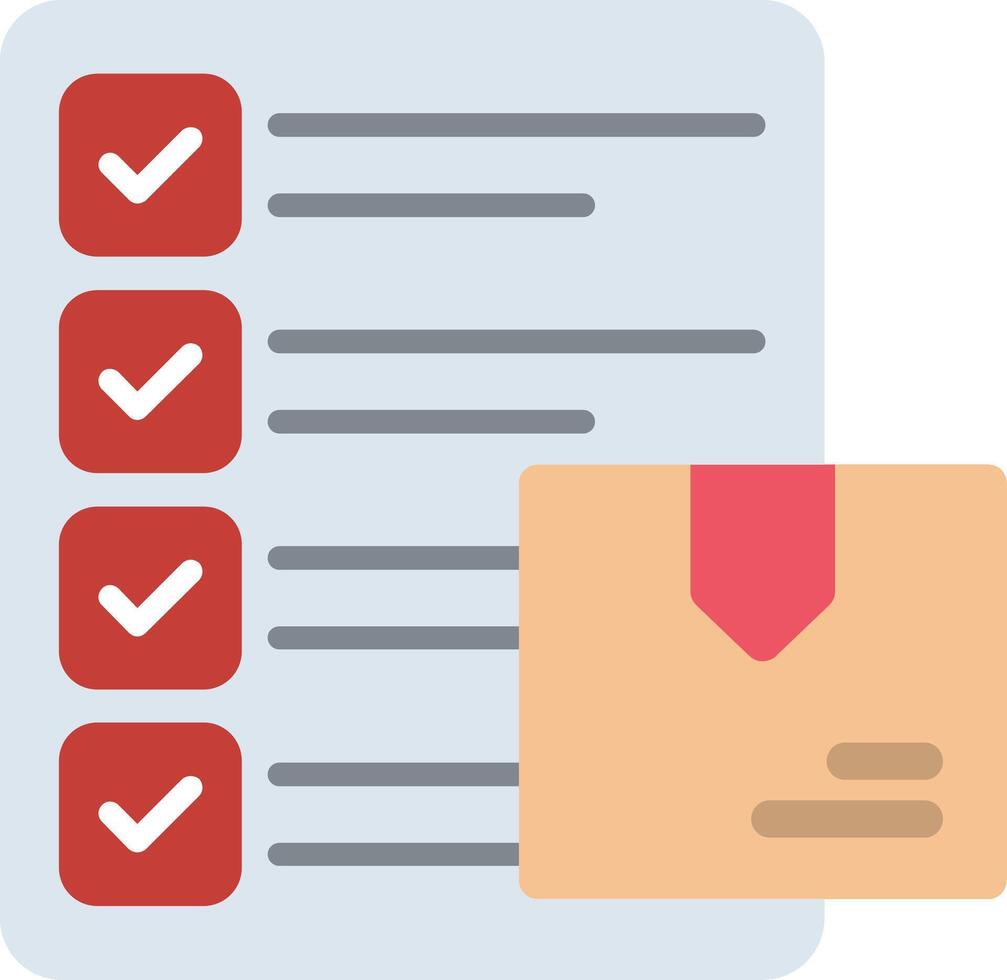 Report Flat Icon vector