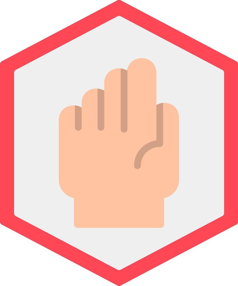 Restricted Area Flat Icon vector
