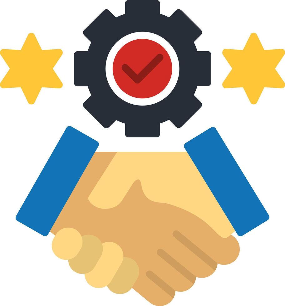Dedication Flat Icon vector