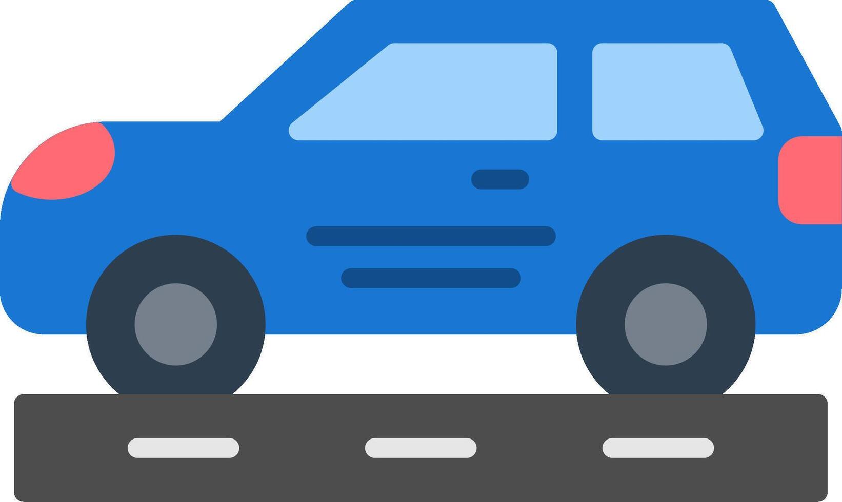 Car Flat Icon vector