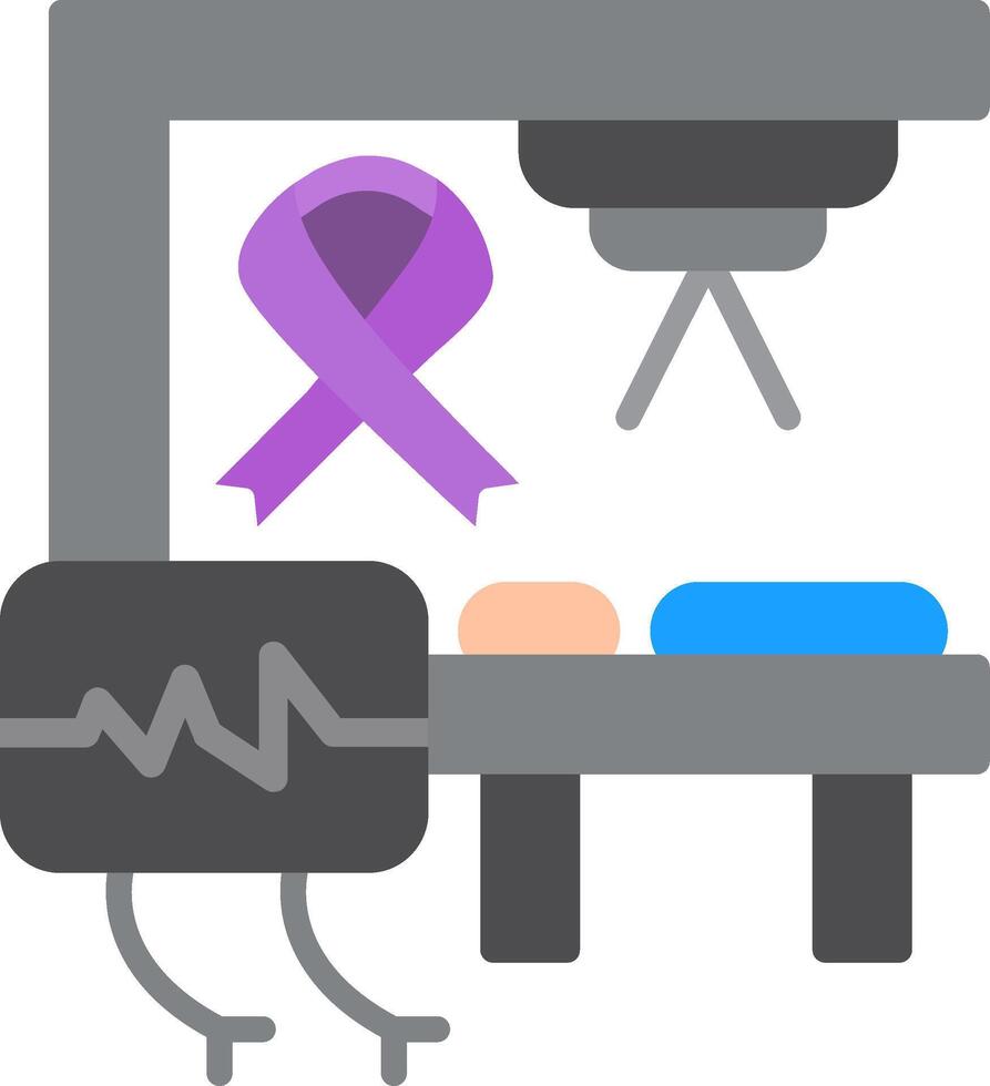 Oncology Flat Icon vector