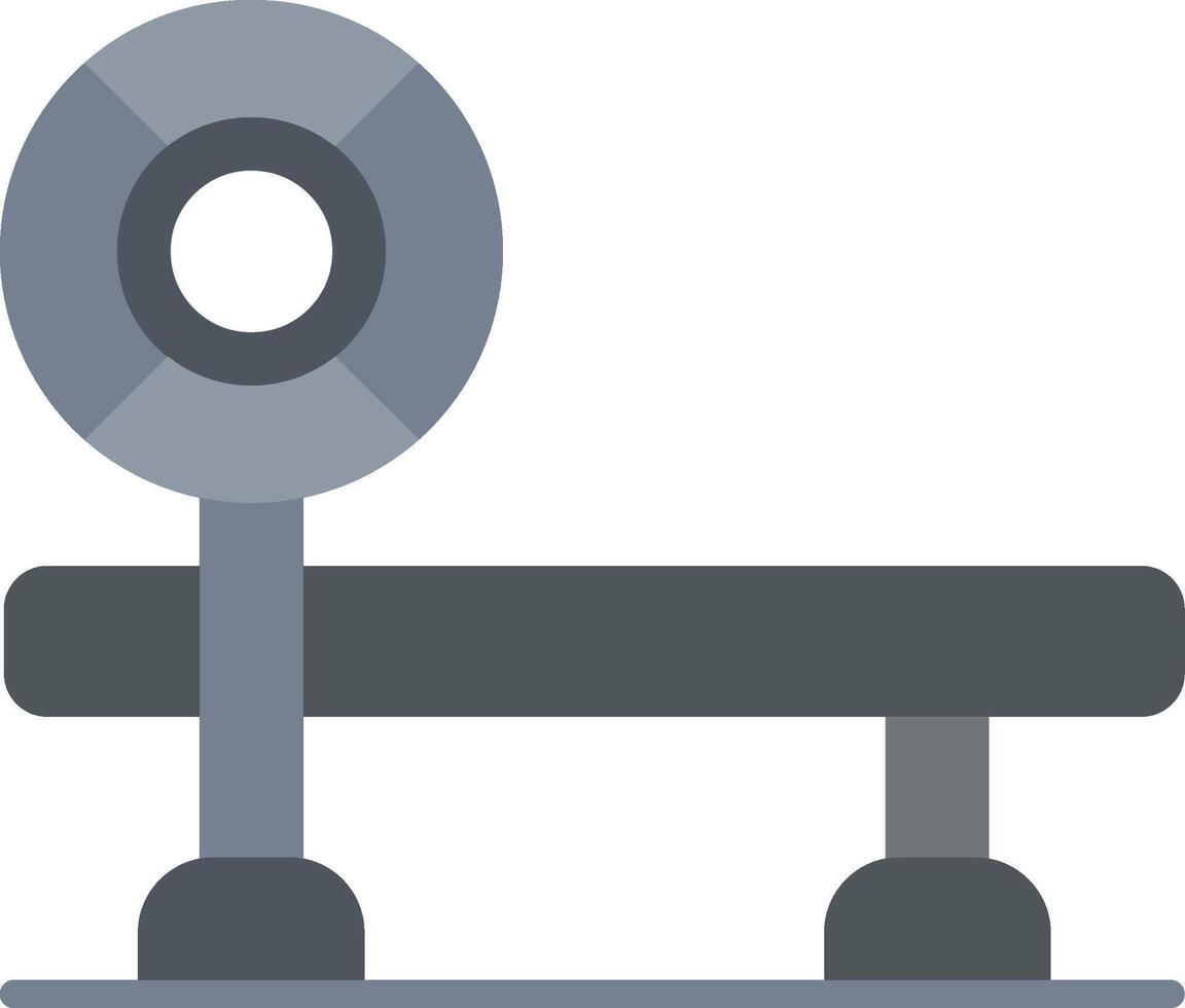 Bench Flat Icon vector