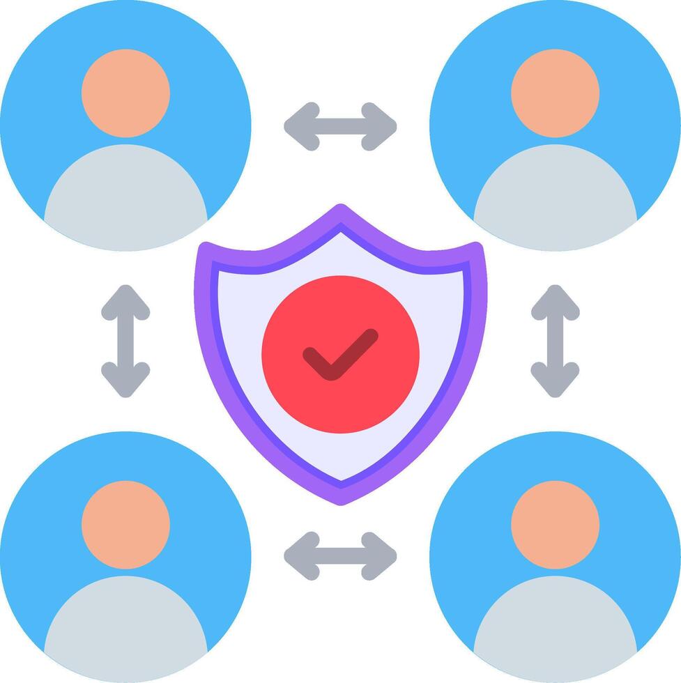 Cooperation Flat Icon vector