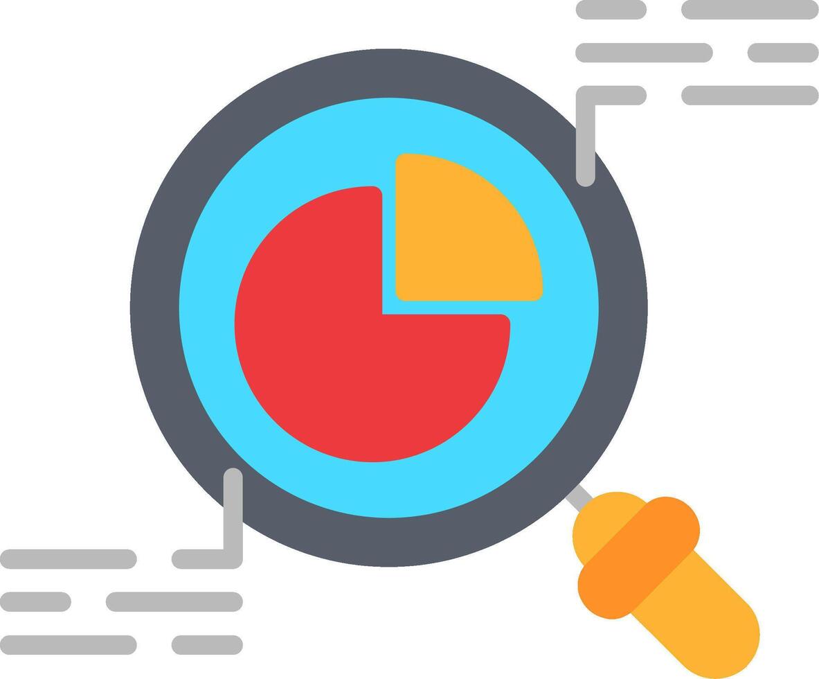 Training Flat Icon vector