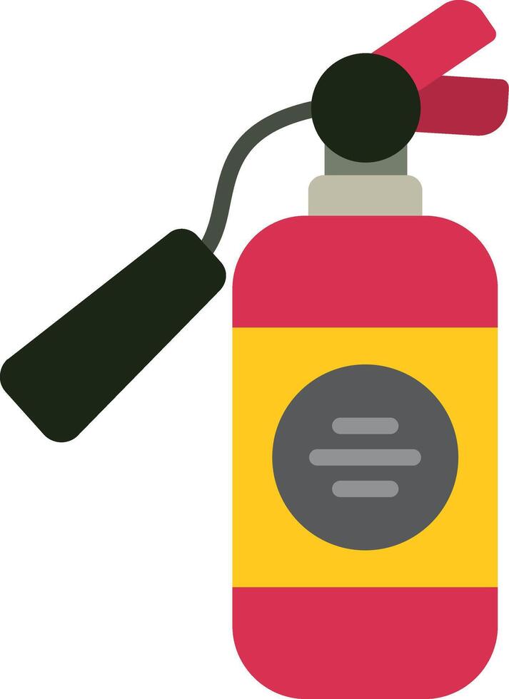 Fire Extinguisher Flat Icon vector
