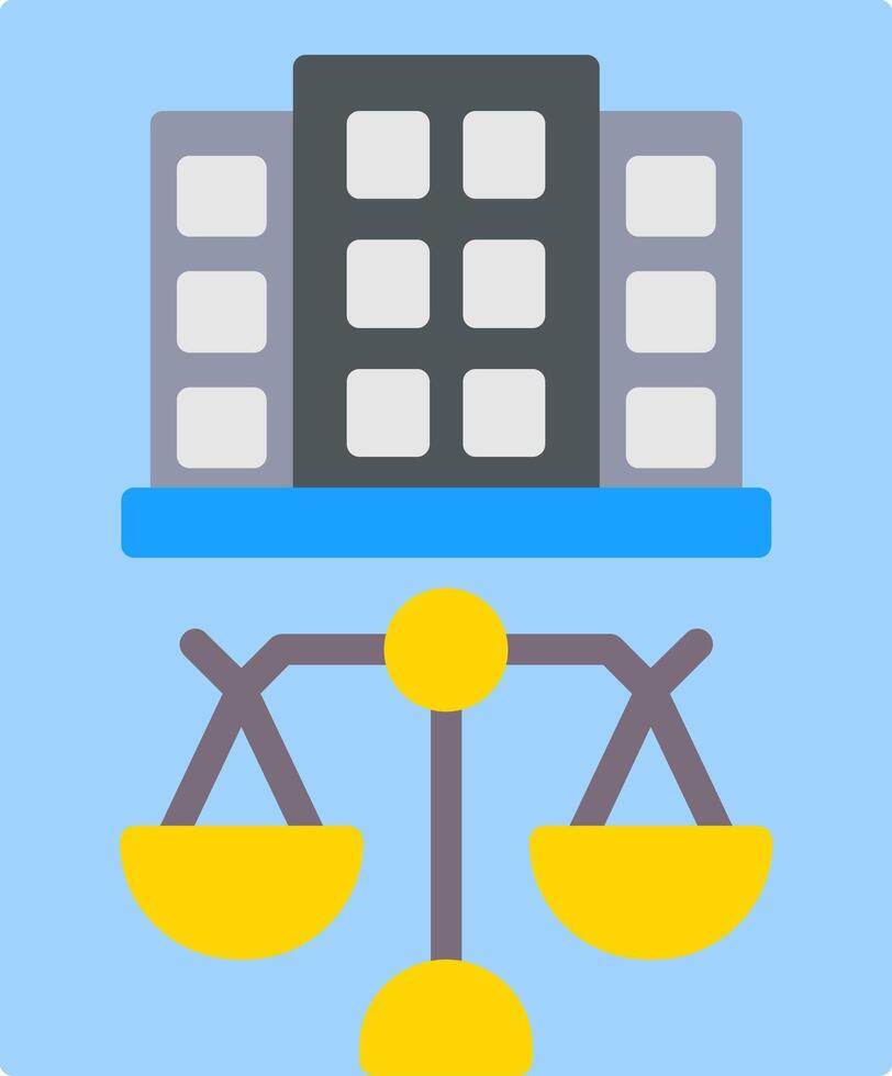 Legislation Flat Icon vector