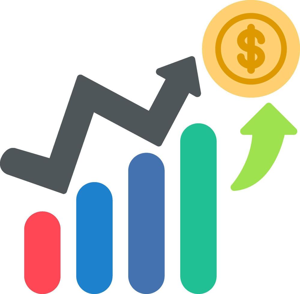 Market Flat Icon vector