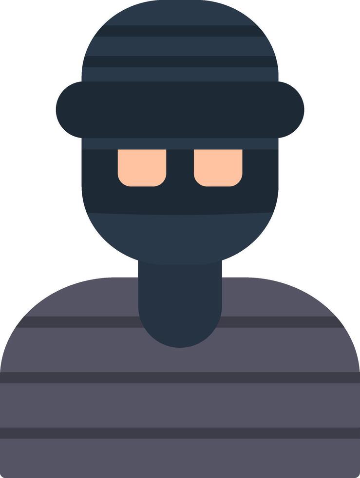 Thief Flat Icon vector