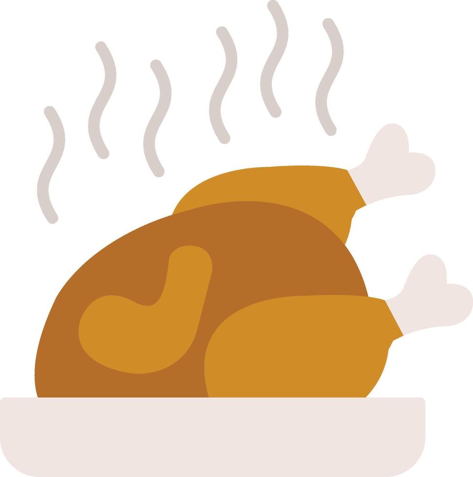 Chicken Flat Icon vector