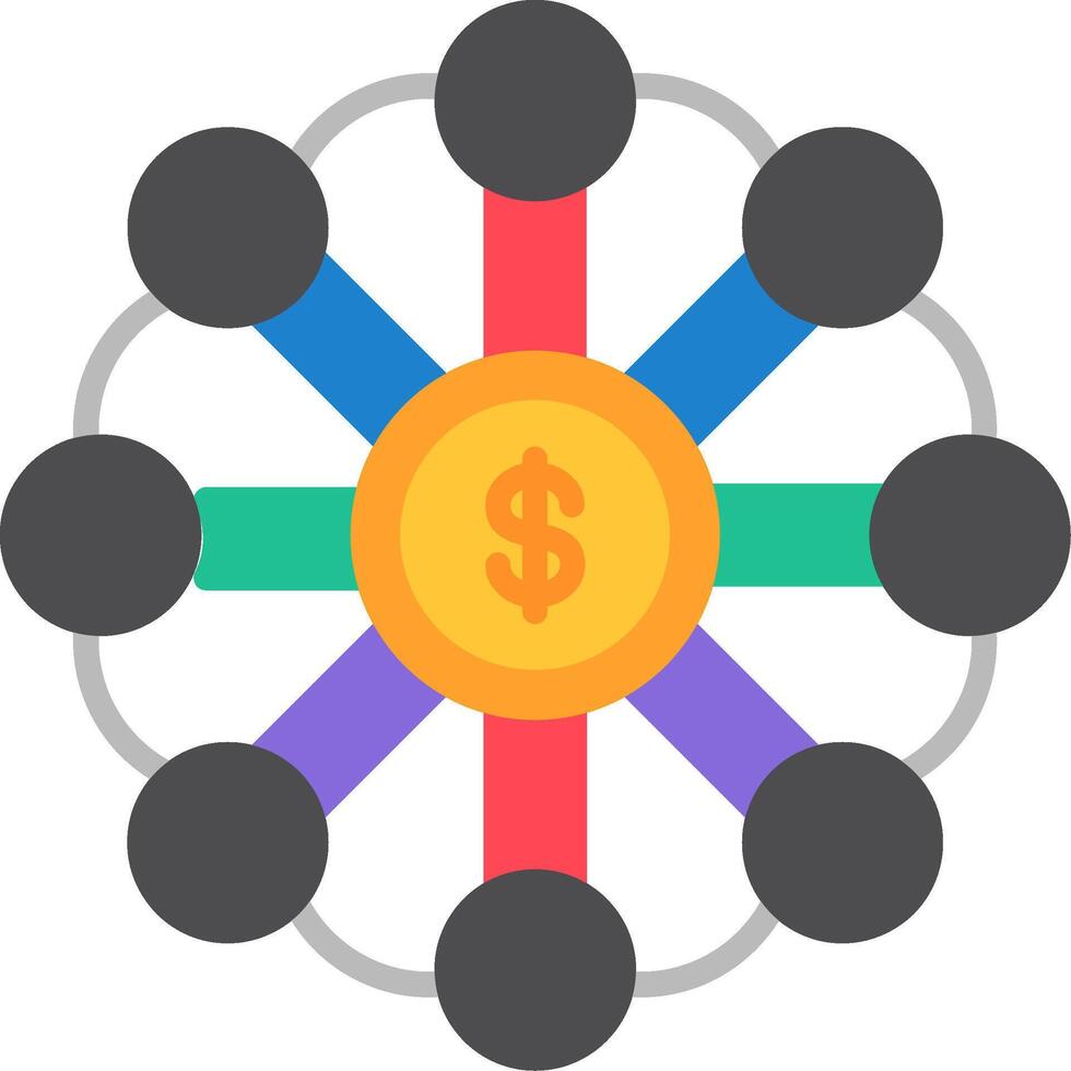 Business Flat Icon vector