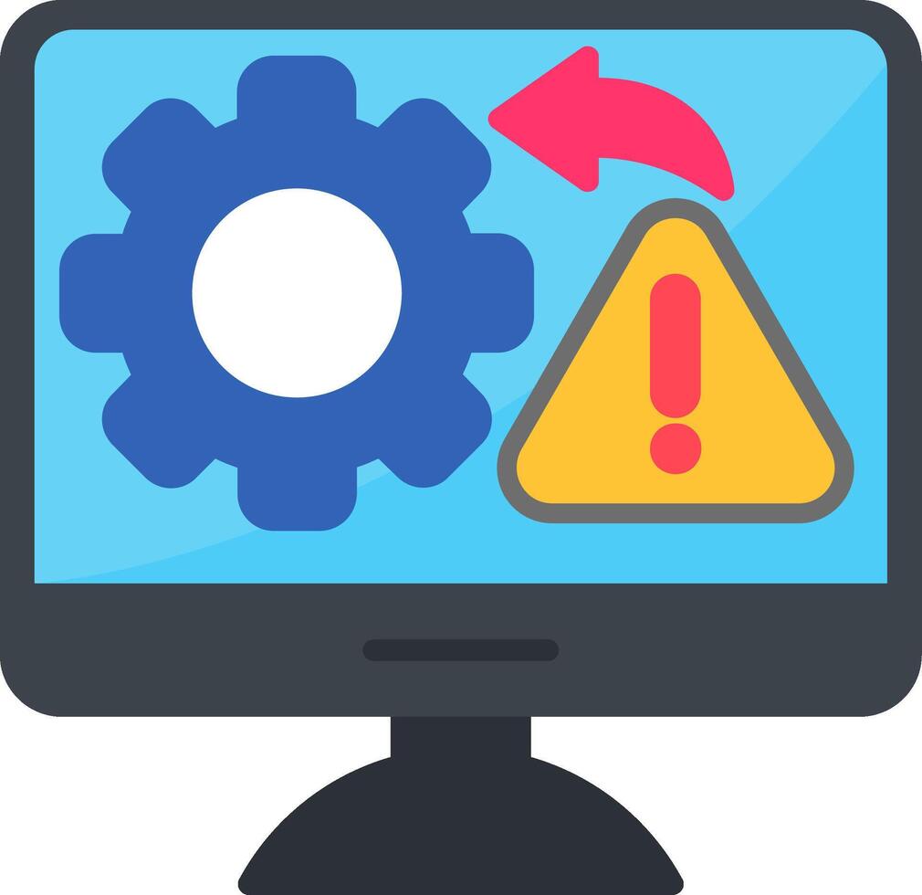 Control Flat Icon vector