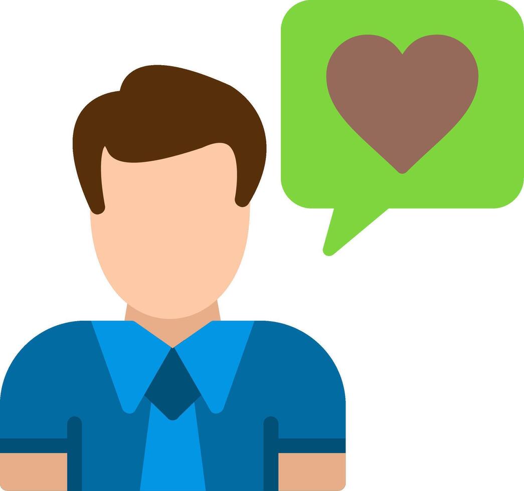 Engagament Flat Icon vector