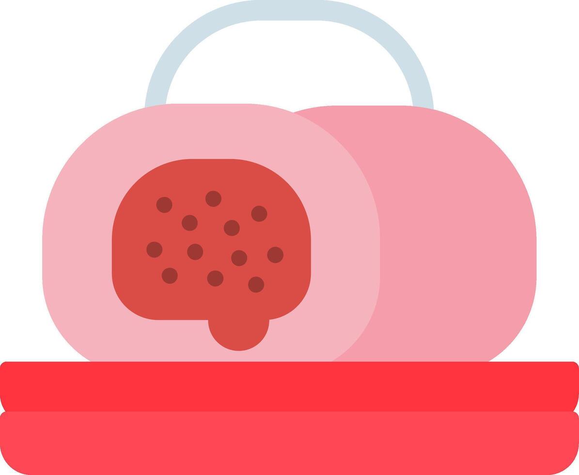 Mochi Flat Icon vector