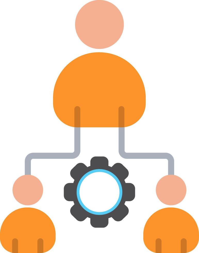 Third Party Flat Icon vector