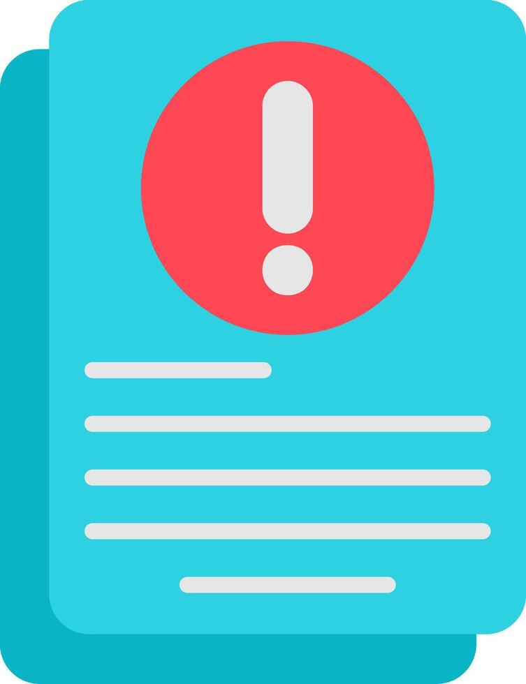 Assessment Flat Icon vector
