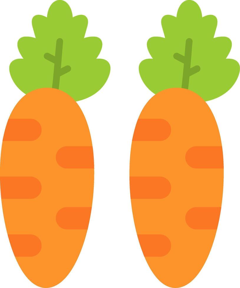 Carrot Flat Icon vector