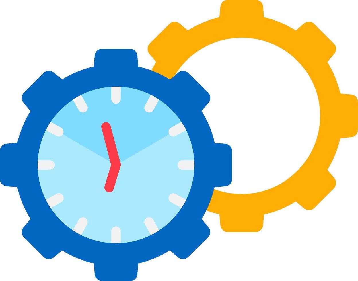 Efficiency Flat Icon vector