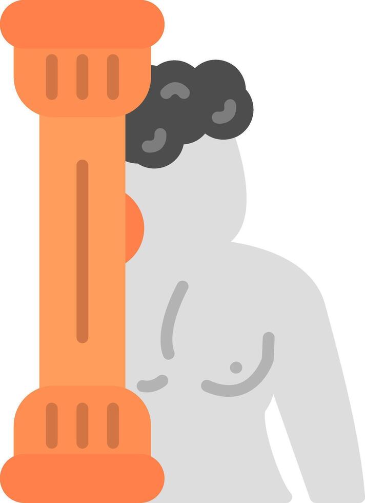 Myth Flat Icon vector