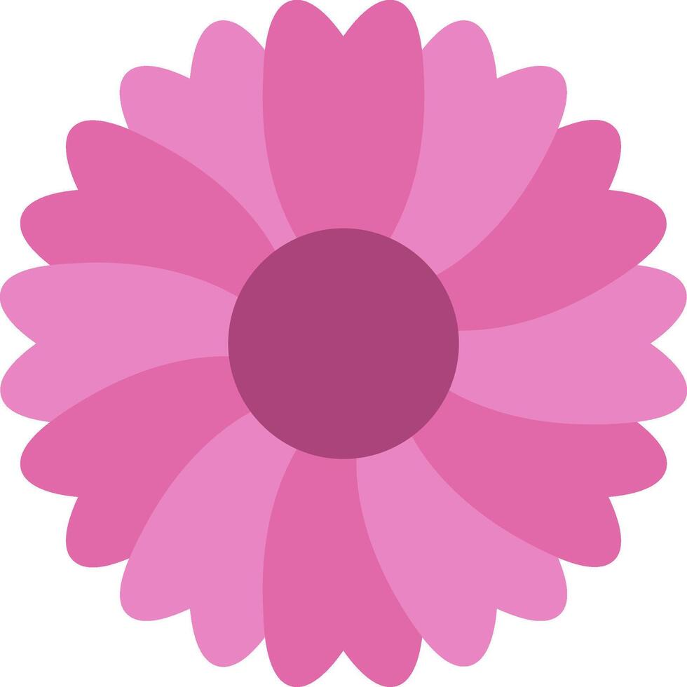 Peony Flat Icon vector
