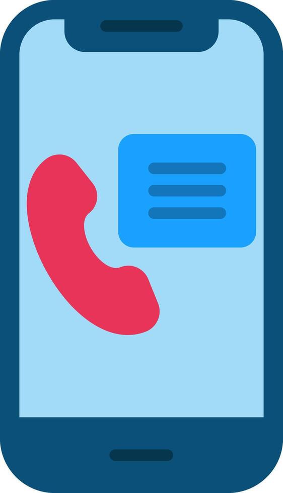Contact Flat Icon vector