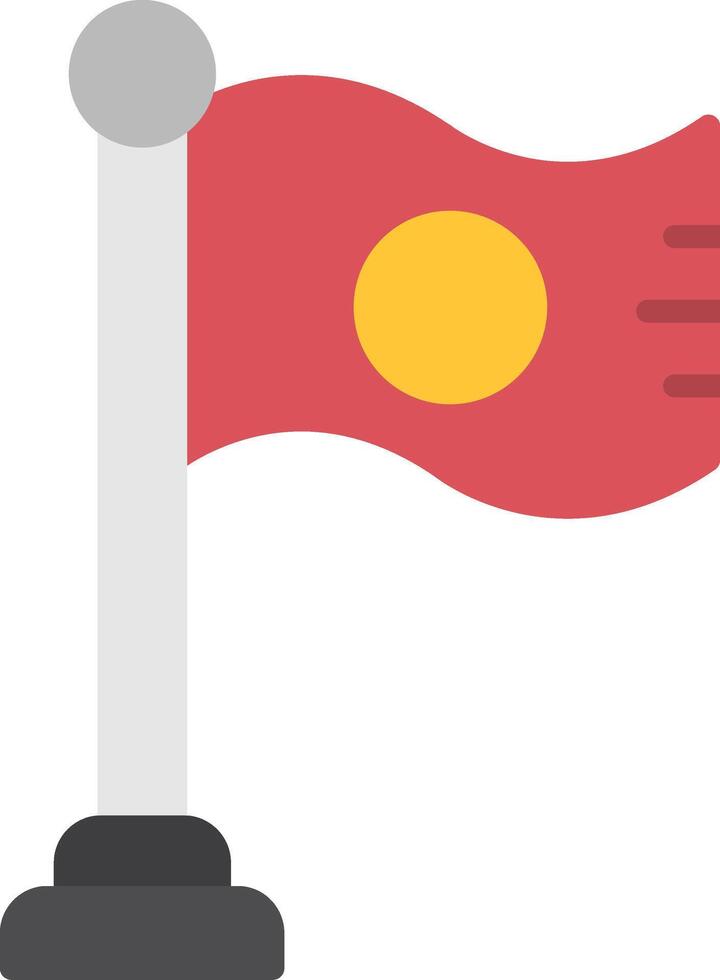 Flag Flat Icon vector