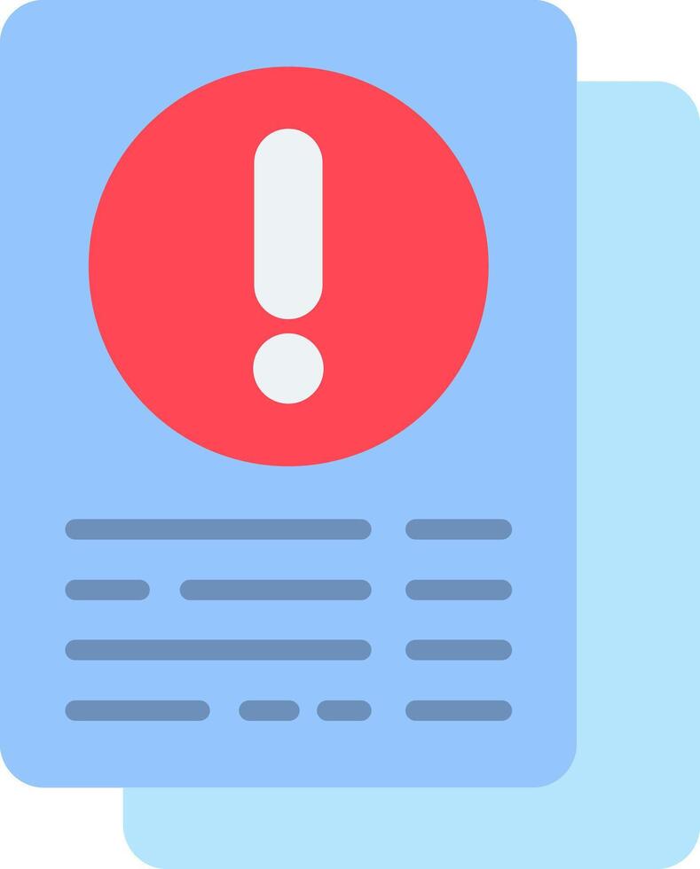 Information Flat Icon vector