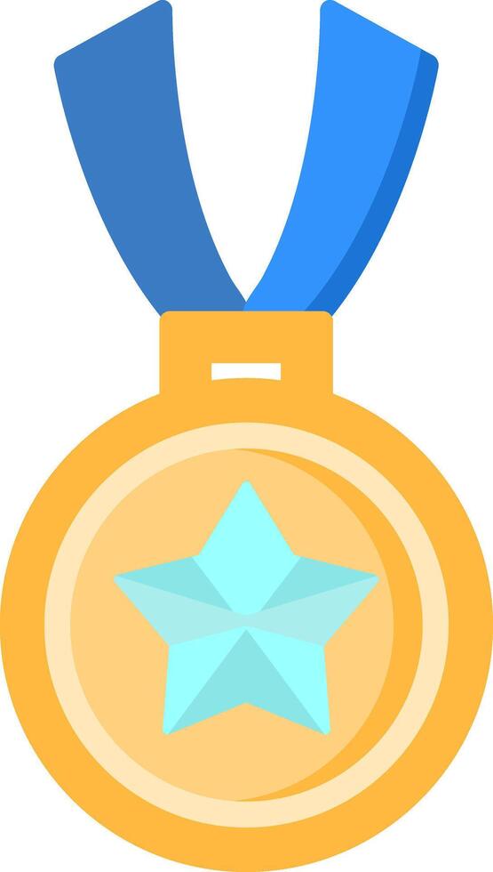 Medal Flat Icon vector