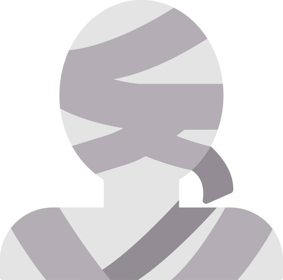 Mummy Flat Icon vector