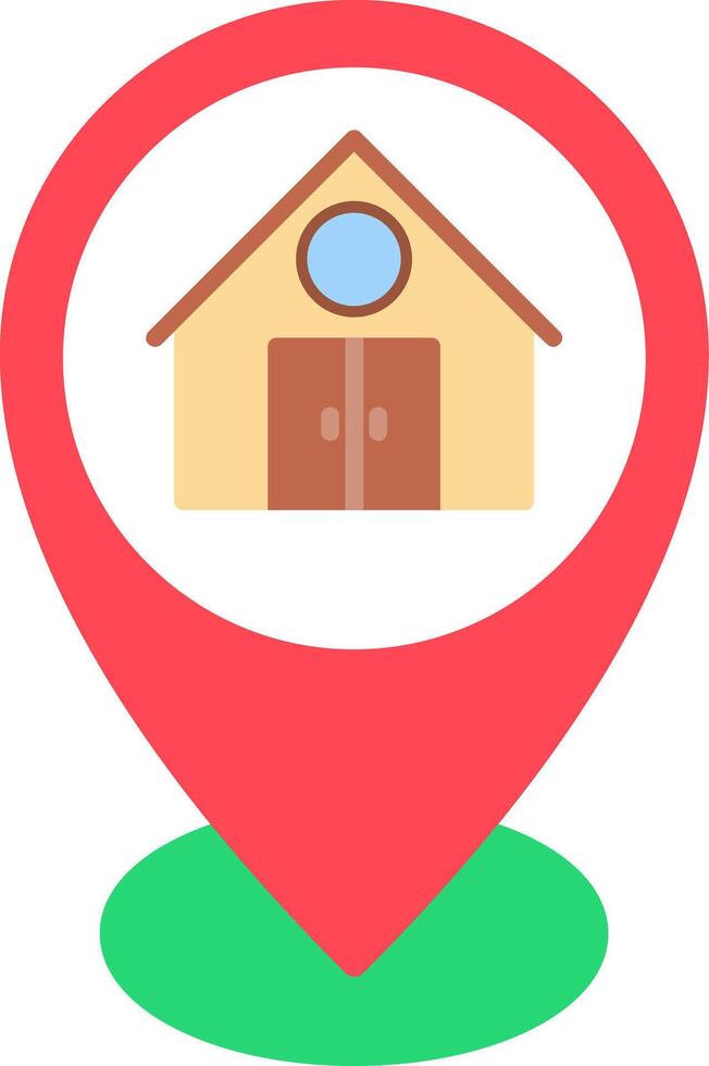 Location Flat Icon vector