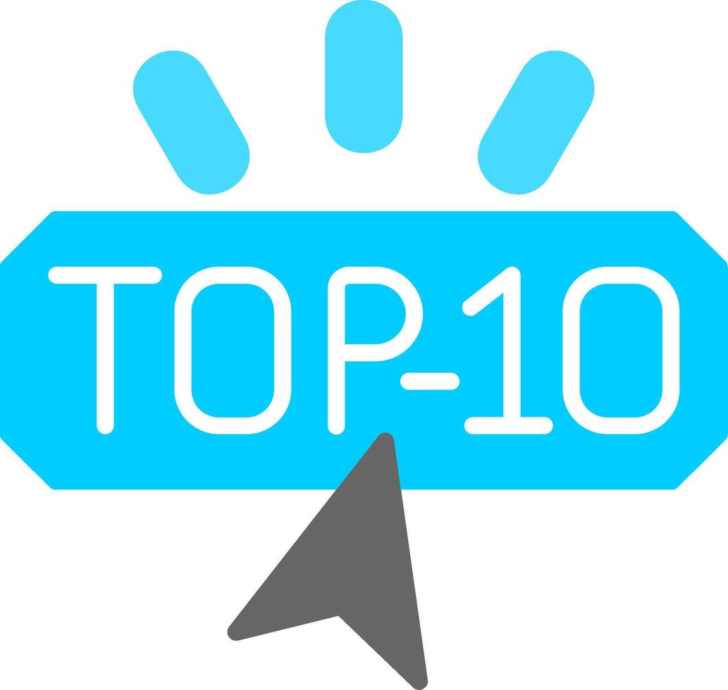 Top 10 Flat Icon vector