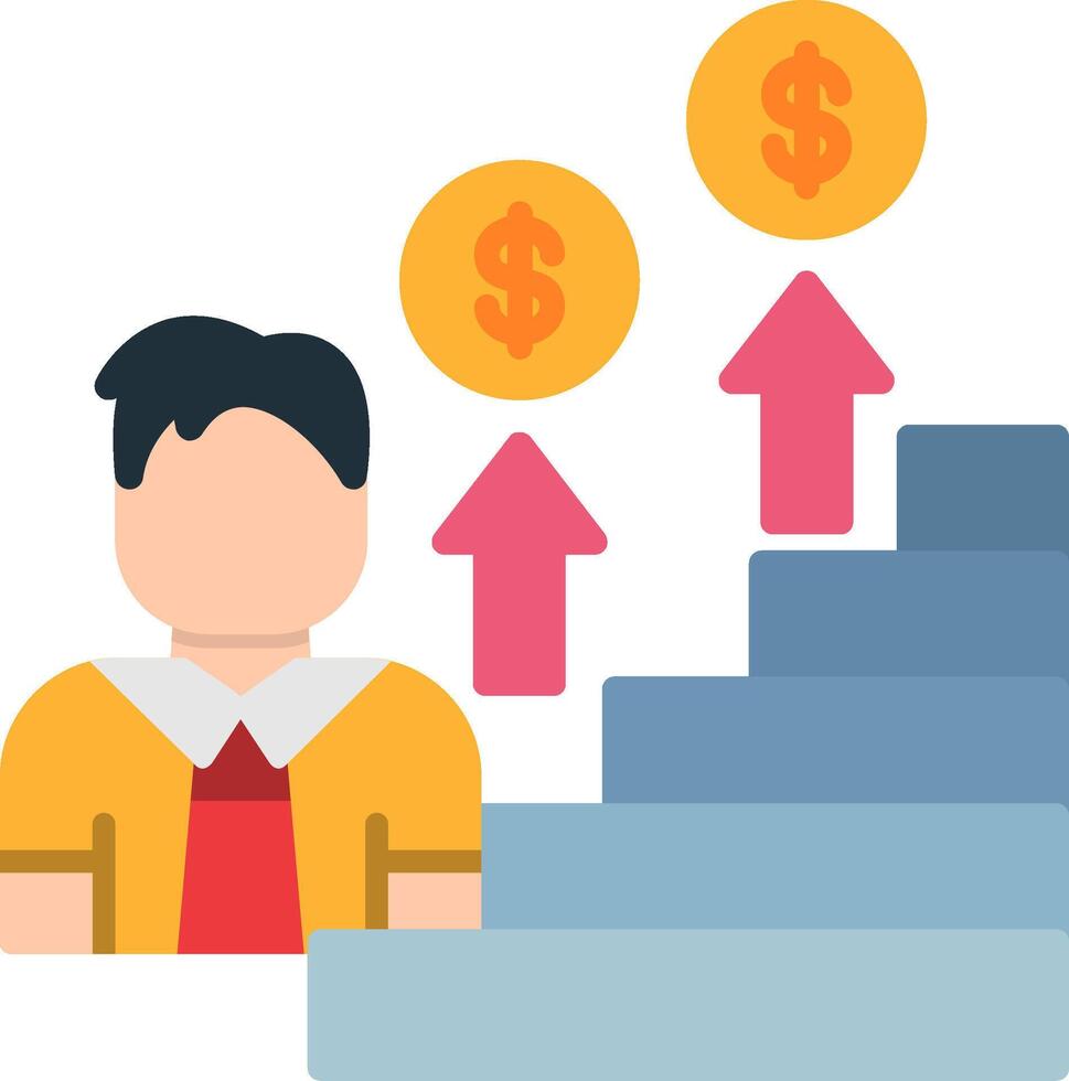 Career Flat Icon vector