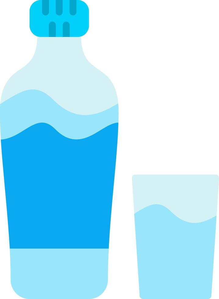 Bottle Flat Icon vector
