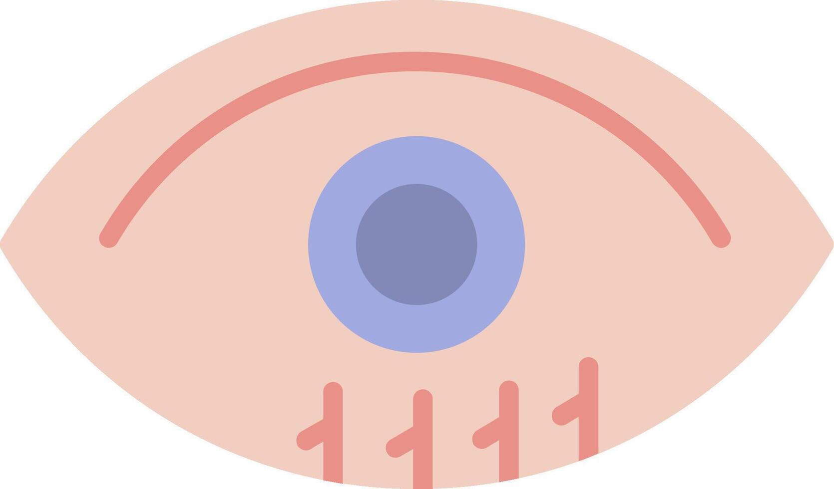 Eye Flat Icon vector