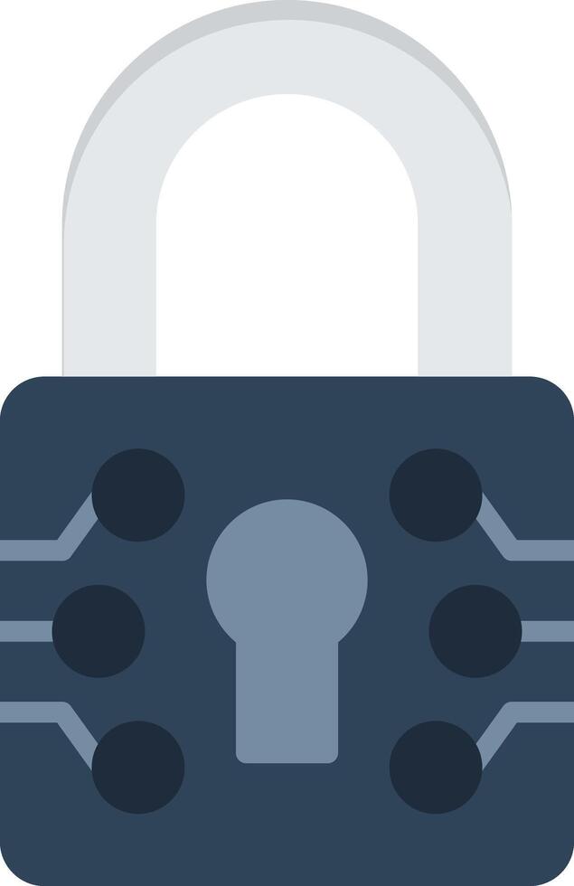 Lock Flat Icon vector