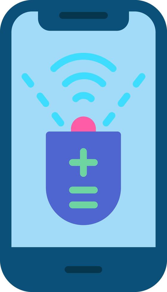 Ir Blasters Flat Icon vector