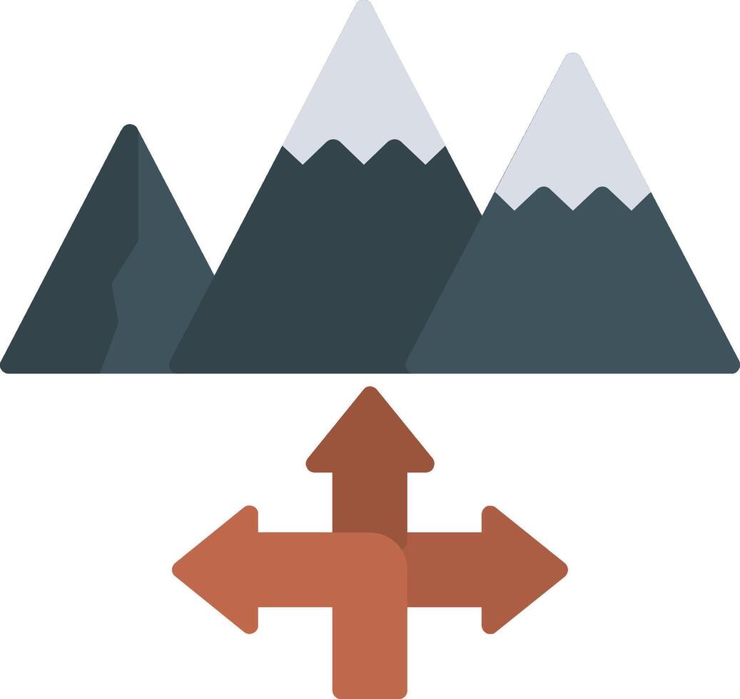 Pathway Flat Icon vector