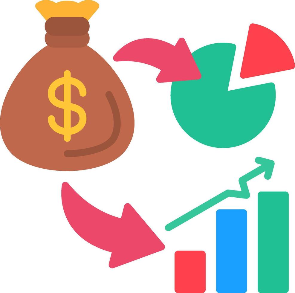 Active Flat Icon vector